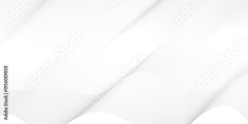 Beautiful dynamic smooth space texture background. vector wave digital white and gray gradient blend futuristic technology. flow tech transparent line stripe energy connection web music and sound.