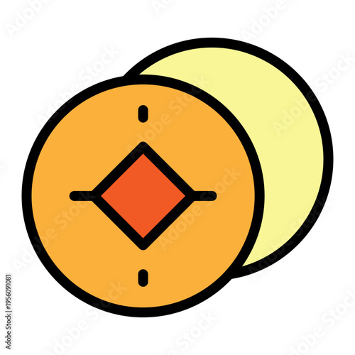DAO Icon Vector Filled Icon Design