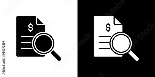 Search Icon Sheet Black And White