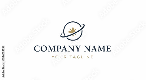 A logo design with a cannabis leaf.