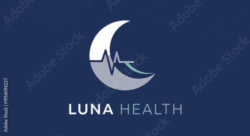 Luna Health logo with crescent moon.
