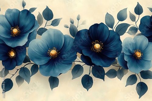 Whimsical Feather Details on Subtle Light White Background