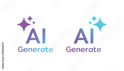 AI generate icons, Artificial intelligence generated
