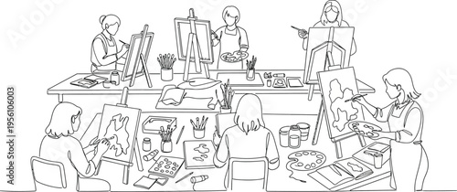 office workers busy at desks