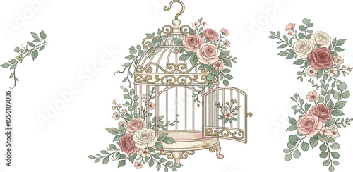 Cozy night campfire scene with hands roasting marshmallows over crackling logs. Camping gear, guitar, blankets, and starry sky evoke peaceful outdoor relaxation