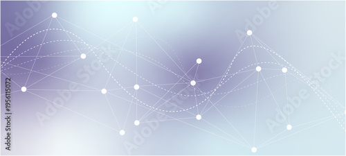 Vector Abstract futuristic circuit board and mesh line, Illustration high computer and Communication technology on blue color background. abstract blue background