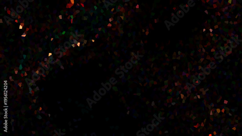 Vector Abstract bokeh effect featuring various colors and vibrant illumination and nocturnal theme looks enigmatic and celebratory