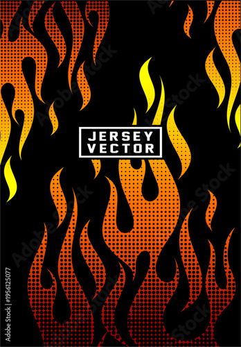 fire and halftone texture jer...