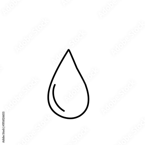 water drop doodle