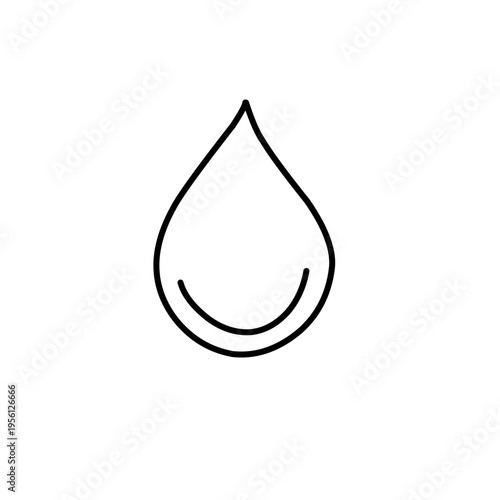 water drop doodle