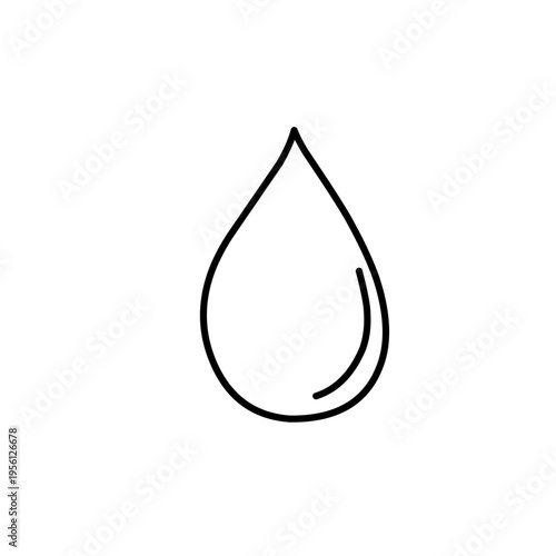 water drop doodle