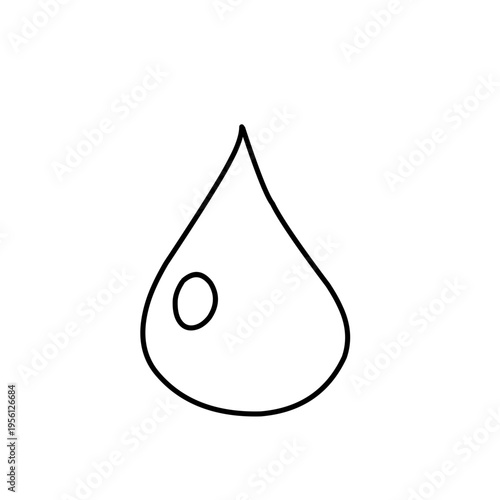 water drop doodle