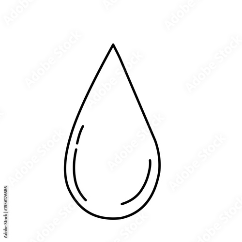 water drop doodle
