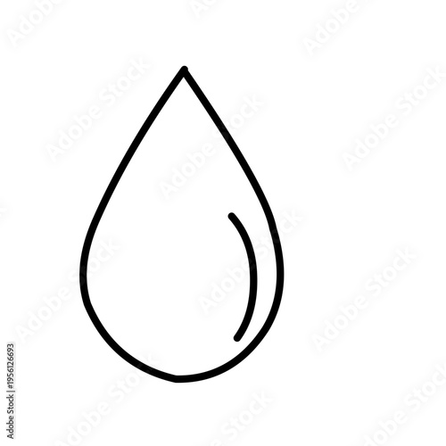 water drop doodle