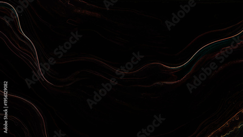 Vector Abstract flowing lines, elegant movement and gentle curves against a dark background.