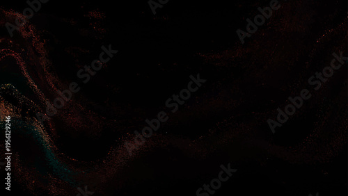 Vector Mysterious dark swirl of abstract art and elegant flowing form and visual texture and creative design.