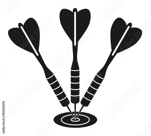 Precision Darts, Three Arrows on Target