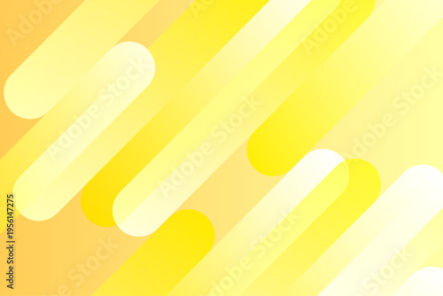 黄色グラデーション抽象背景 斜めラインのシンプル幾何学デザイン素材