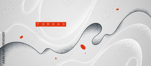 Soft and relaxing vector linear abstract background, curvy lines artistic abstraction, minimal flowing lines and textures, elegant wave stripes, flowy modern graphics.