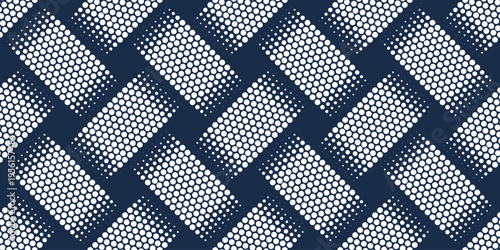 Weaving seamless pattern, fashion wicker lacing handicraft endless abstract background, glamour leather shiny style wallpaper.