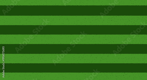 A vibrant green striped pattern with alternating light and dark green hues