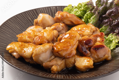 若どり　もも肉　テリヤキ