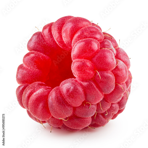 Sweet berry of raspberry isolated on white background