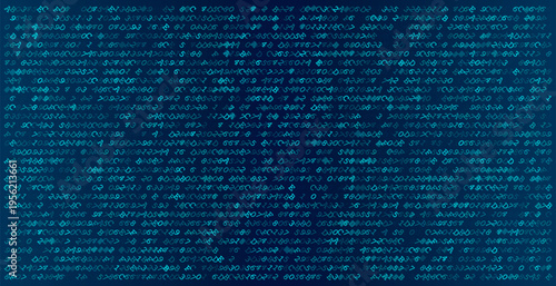 The Cryptographic Mosaic - Complex Binary Textures and Encrypted Data Architecture