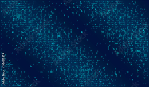 Unstructured Logic - A Decentralized Field of Binary Fragments and Digital Information Entropy
