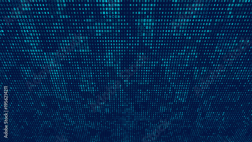 Digital Centrifuge - Artistic Radial Compression of Binary Data Strings