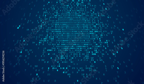 The Emergent Intelligence - Exploding Binary Sphere and Quantum Data Nucleus