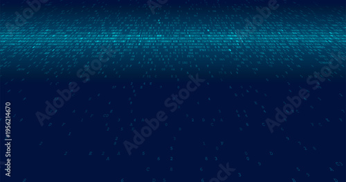 Centralized Binary Core - Data Compression and Horizon Line Stream. Perspective.