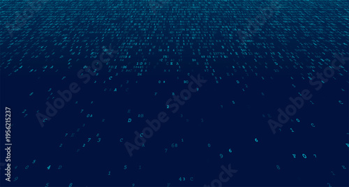 Digital Dissolve - Cascading Binary Rain for Software Development and Cloud Security. Perspective.