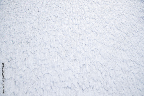 Konstfotografi Gleichmäßige Schneefläche als ruhiger minimalistischer Winterhintergrund in norw