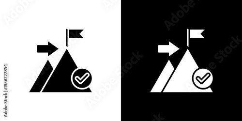 Zenith Icon Sheet Black And White