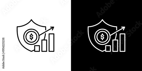 Crest Icon Sheet Black And White