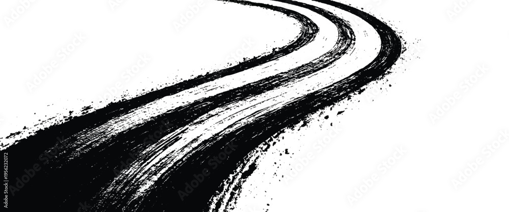 Obraz premium Black and white closeup of textured swirling fabric pattern