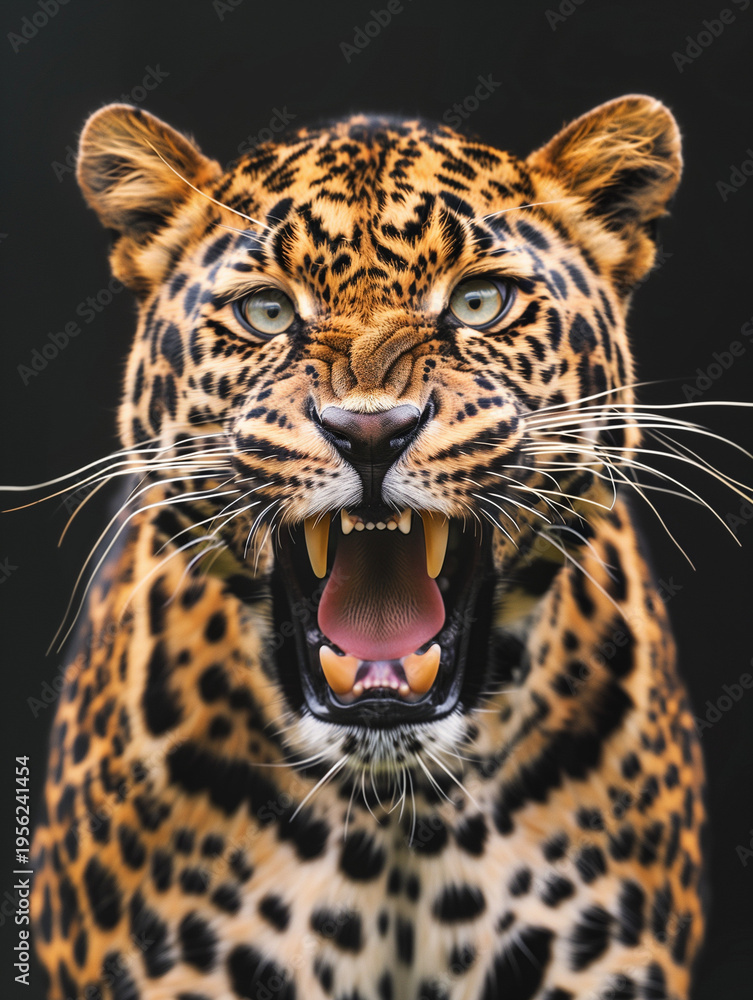 Obraz premium portrait of a leopard