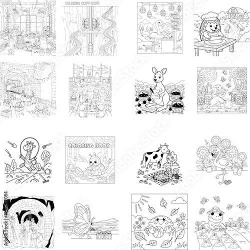 Urban grunge style vector graphics collection with broken heart with glitch effect with masked skull