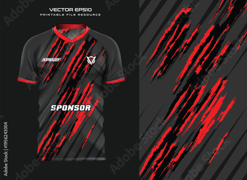 Photos jersey sport template vector illustration