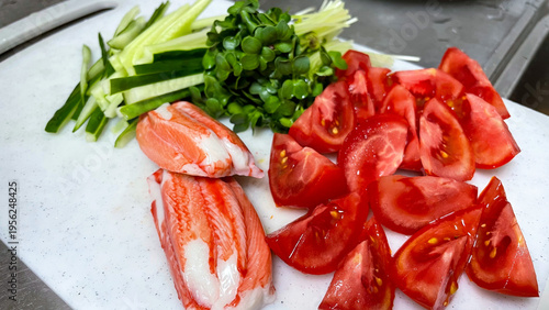 冷やし中華の下準備