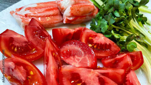 冷やし中華の下準備