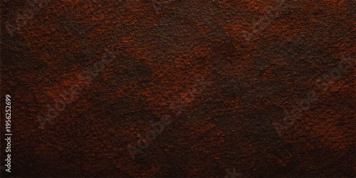 A vintage brown leather texture background featuring a grunge aged surface with rusty metal patterns and a rough weathered material design