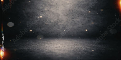 Rain drops on the window reflect the dark nature of the street as vintage light filters through the fog and clouds to create a grunge texture on the night wall