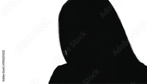 A small circle of business people are gathered together listening to a central speaker in stark black.