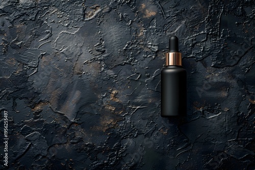 Luxury Dark Texture Beauty Mockup, Generative AI