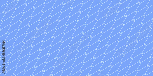 Grunge texture for fishing nets. Seamless pattern for sportswear or soccer goals, volleyball nets, basketball hoops. Modern grunge fishing nets.