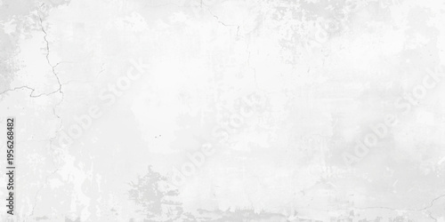 Weathered Concrete Wall with Cracked Plaster and Subtle Stains in Gray Tones  Abstract Grunge Texture Background for Industrial Style and Minimal Design Layouts.