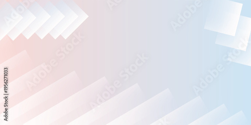 Pastel pink and blue blur backdrop with transparent shapes square. Light gradient vector banner. Background abstract purple sky. Soft blurred light bg. Pastel gradation water cover design