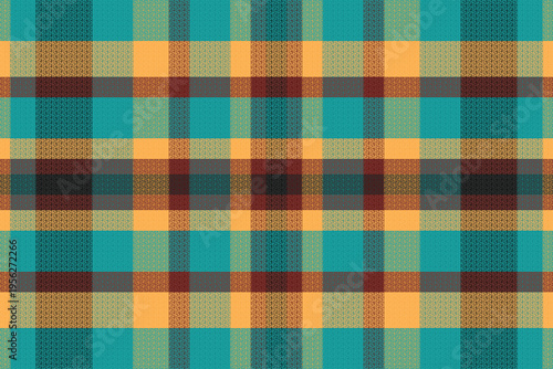 Tartan plaid pattern with texture.